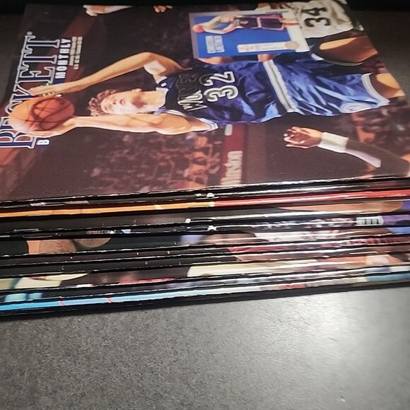 1993 Jan-Dec Beckett Basketball Monthly Magazine lot of 12 vintage clean - Picture 5 of 7